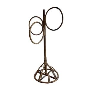 VINTAGE | Natural Rattan Towel Holder